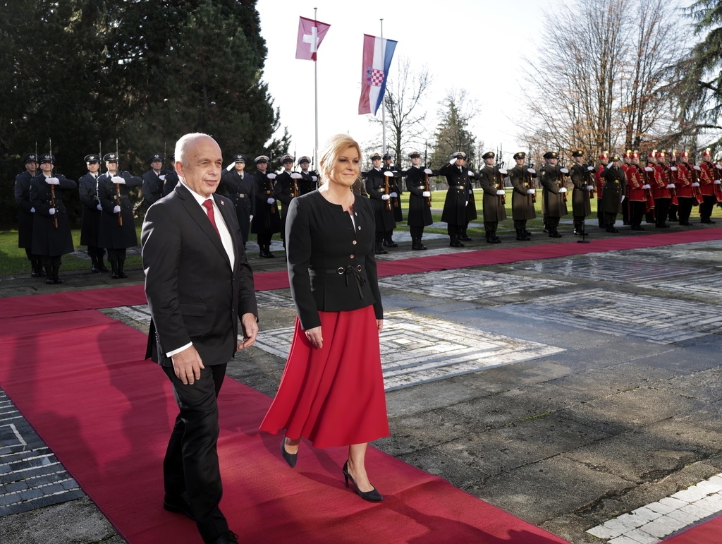 En 2019, l'alors président de la Confédération Ueli Maurer avait fait une visite officielle en Croatie.