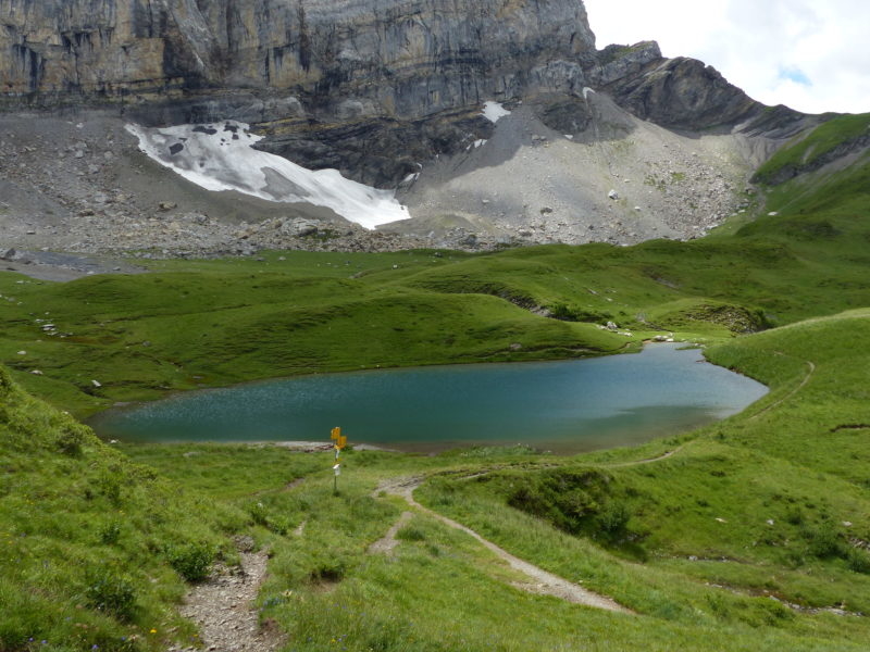 La malheureuse victime a chuté alors qu'elle redescendait avec trois amis de la région du lac d'Antème.