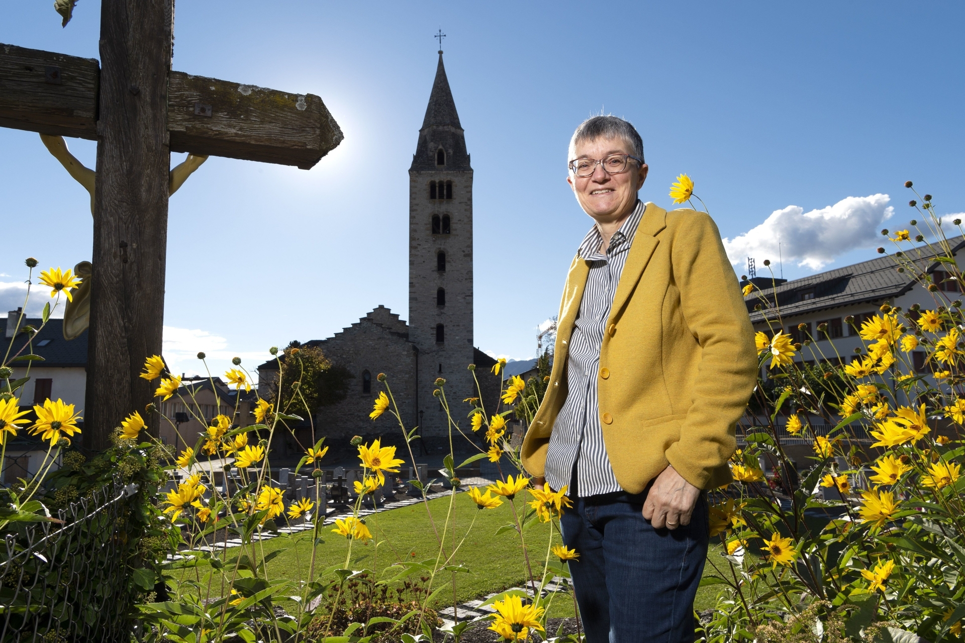 Elle a choisi de traiter plusieurs chapitres de l’ouvrage sur le demi-millénaire de l’église paroissiale.