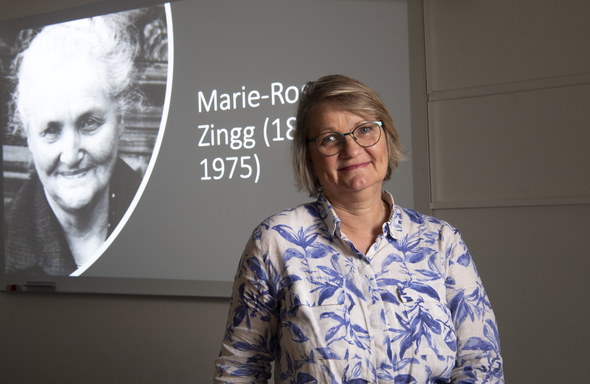 L'historienne Marie-France Vouilloz Burnier raconte la personnalité et l'œuvre de Marie-Rose Zingg dans le dernier Cahier de Vallesia.