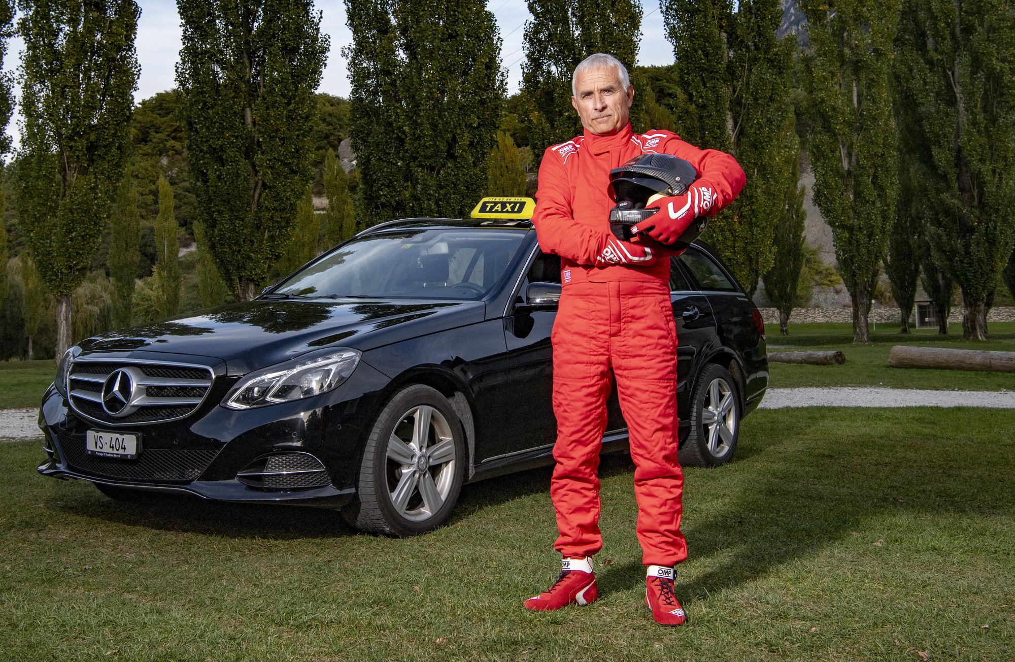 Michel Walter troquera son taxi pour une Ford Fiesta lors du Rallye du Valais, de jeudi à samedi.