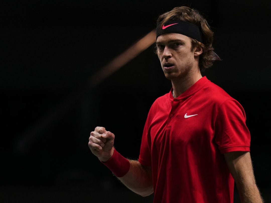 La Russie qualifiée pour la finale grâce à Andrey Rublev (photo) et Daniil Medvedev.