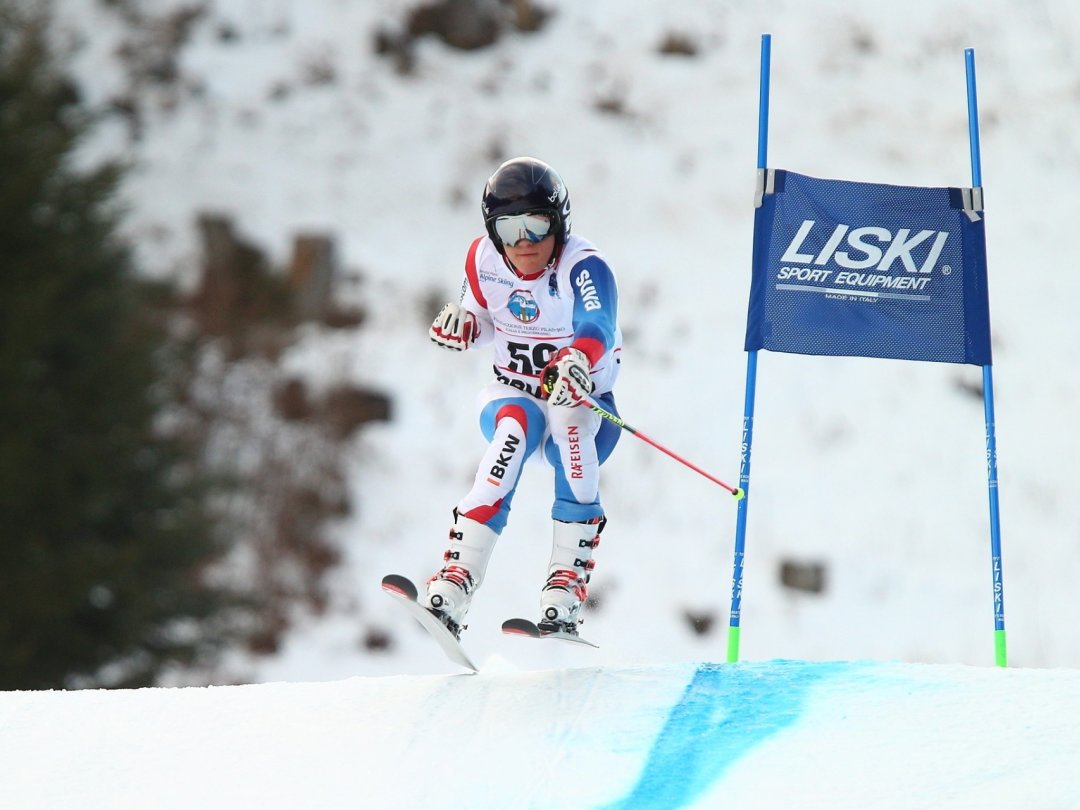 Théo Gmür obtient sa première médaille lors des Mondiaux à Lillehammer.