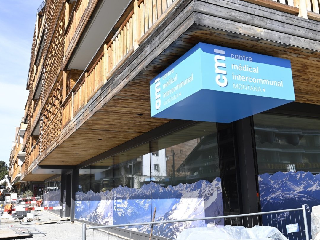 Le «pôle est» du Centre médical intercommunal de Crans-Montana a ouvert en 2020.