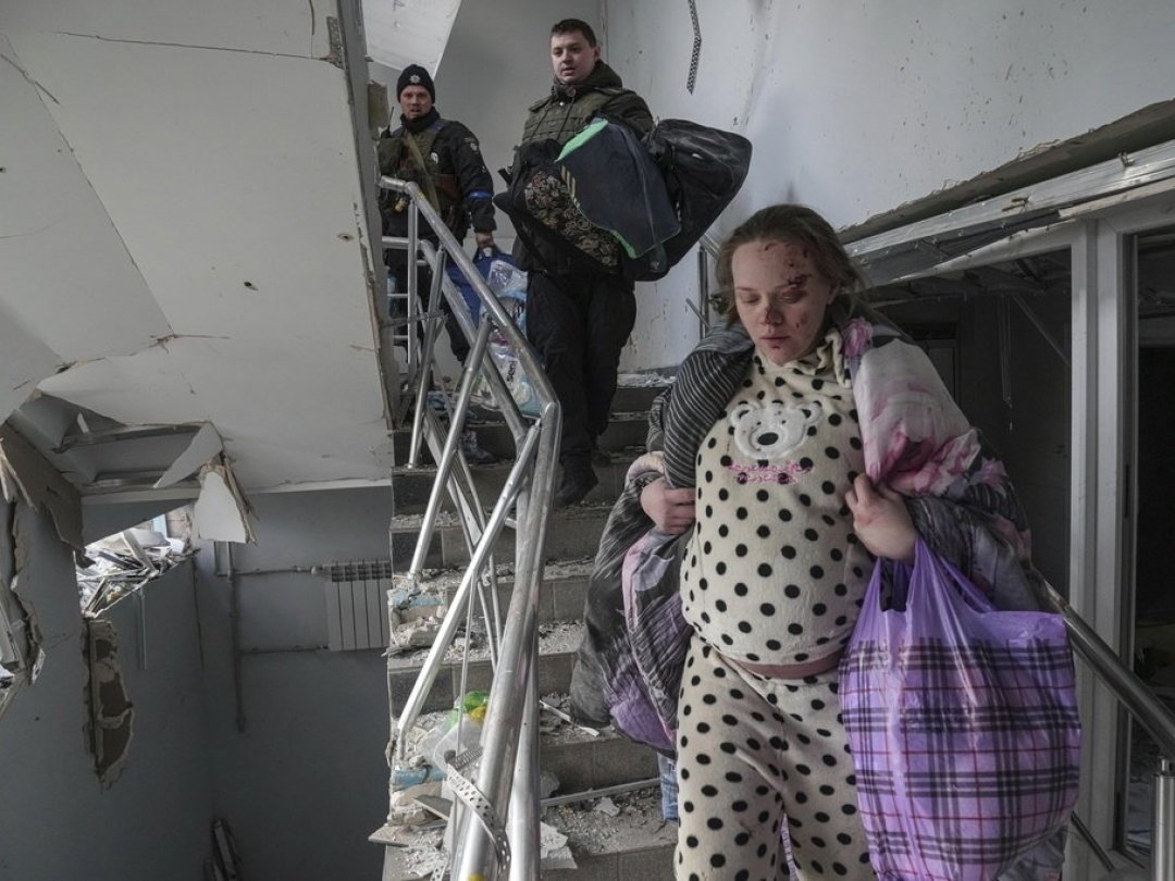 La blogueuse ukrainienne Marianna Vishegirskaya était bien présente dans la maternité de Marioupol  lors du bombardement.