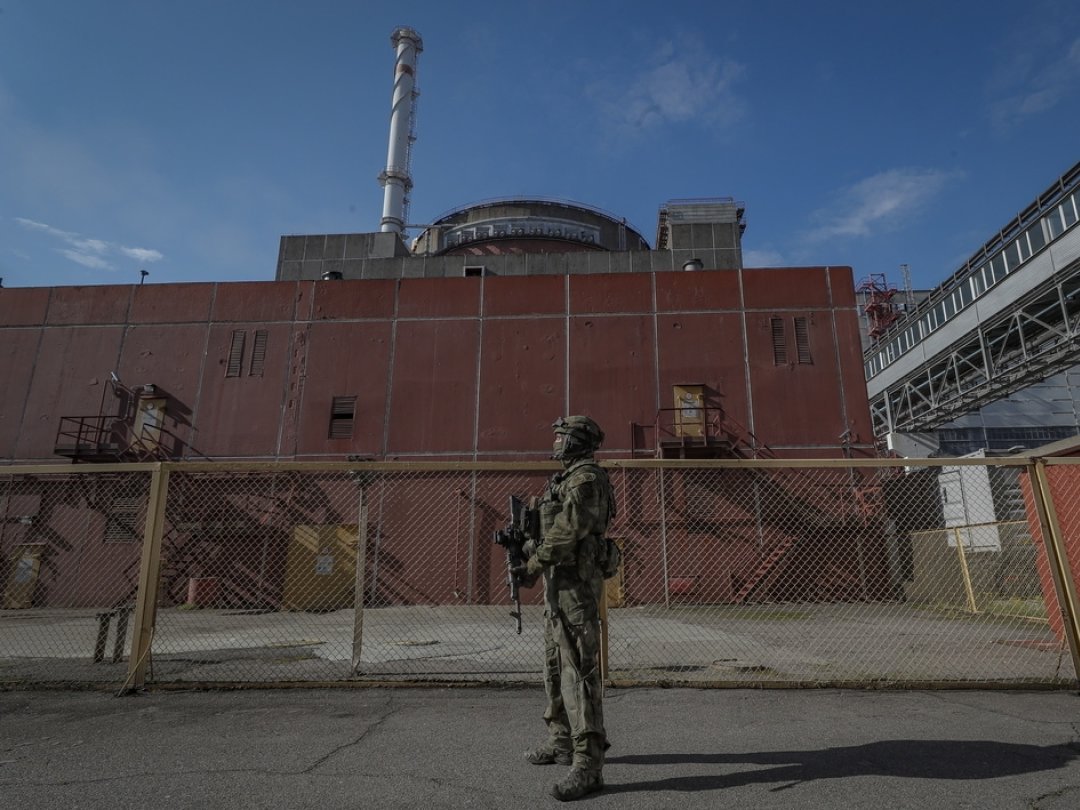 La centrale nucléaire de Zaporijjia est sous le contrôle de la Garde nationale russe, les militaires ukrainiens ont remis leurs armes et ont été libérés le 9 mars (archives).