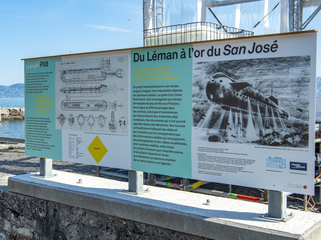 Le long des quais, les curieux peuvent découvrir les 17 panneaux de l’exposition conçue par l’Association des Bains des Pâquis. Présentée à Genève l'an dernier, elle est depuis devenue itinérante et est visible cet été au Bouveret, mais aussi à Yvoire et à La Tour-de-Peilz.