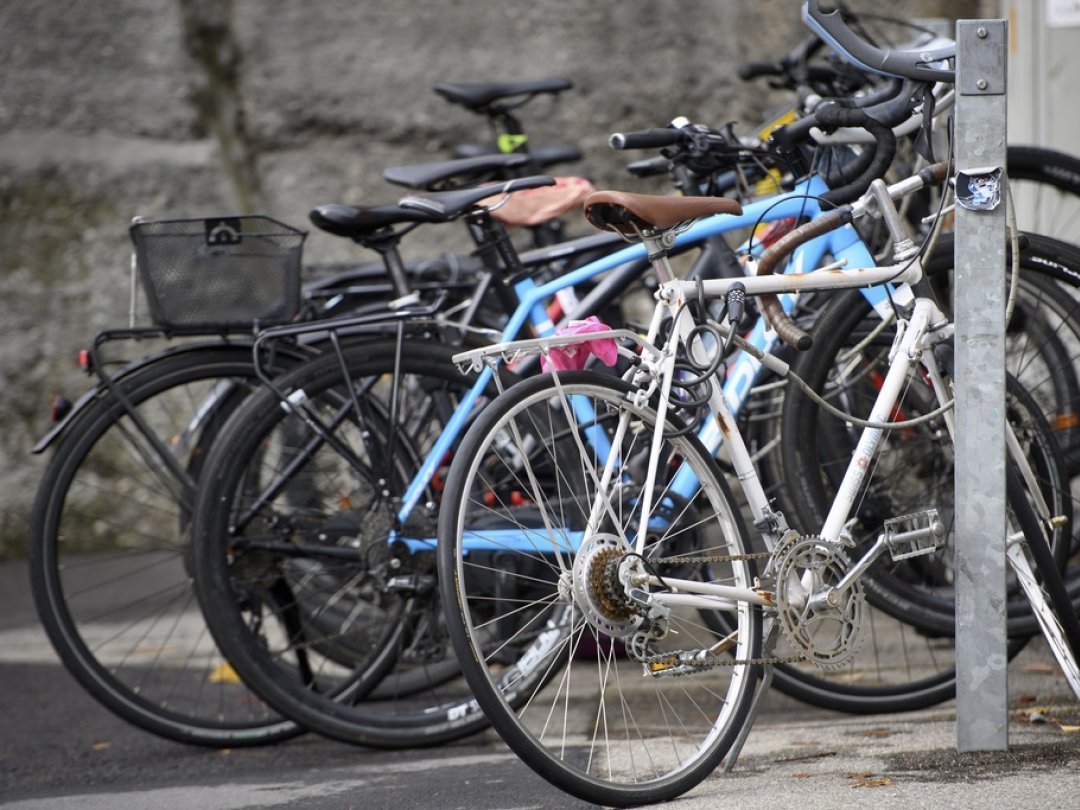 Deux hommes ont été interpellés alors qu'ils embarquaient des vélos en plein centre-ville de Lausanne.
