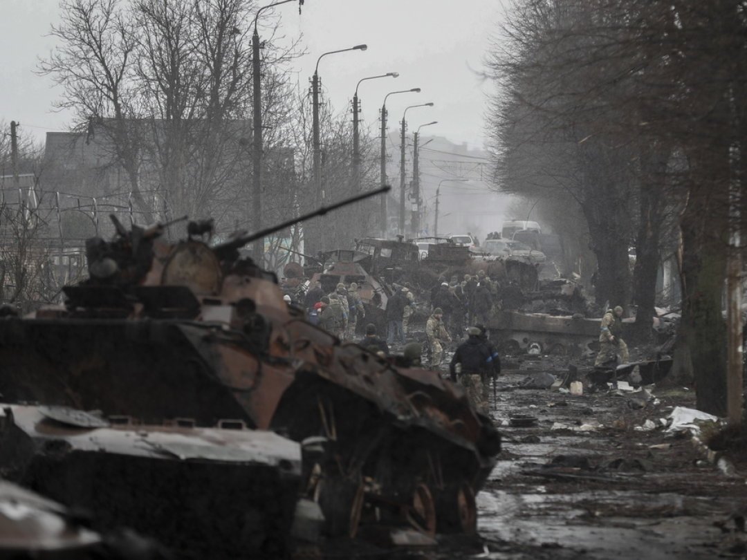 La précédente estimation date de la mi-avril, lorsque le président Zelensky avait déclaré que jusqu'à 3000 militaires ukrainiens avaient été tués. (illustration)