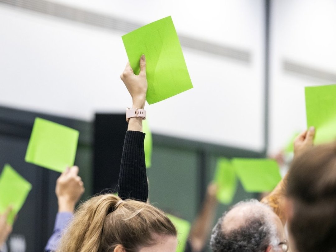 L'assemblée des délégués des partis a eu lieu samedi. Celle des Verts suisses s'est tenue à Zoug.
