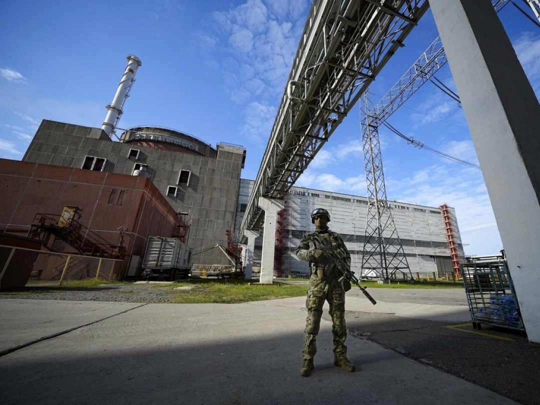 Les deux belligérants s'accusent depuis des semaines de mettre en danger la sécurité de cette centrale nucléaire, la plus grande d'Europe. (illustration)