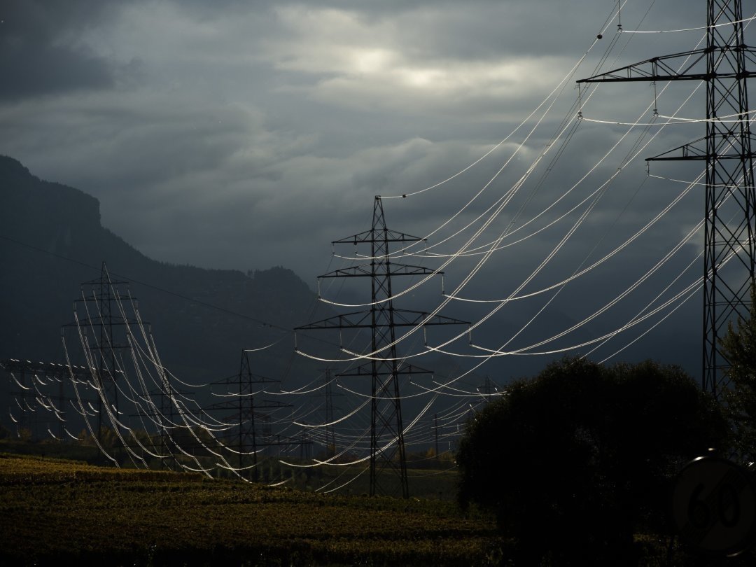 L'impact d'un scénario avec des coupures d'électricité est étudié par l'Etat du Valais.