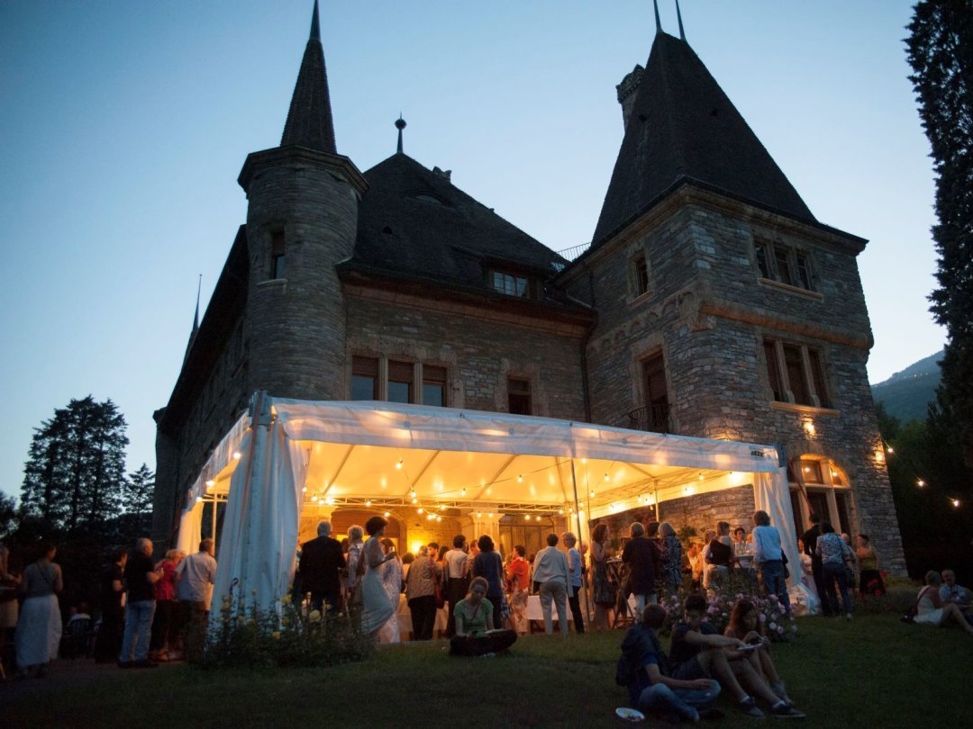 Le château Mercier est le centre névralgique des Rencontres Orient Occident depuis 2012.