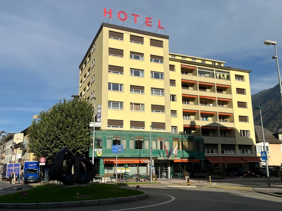 L'hôtel Alpes et Rhône de Martigny accueille la Fondation Domus durant près de deux ans.