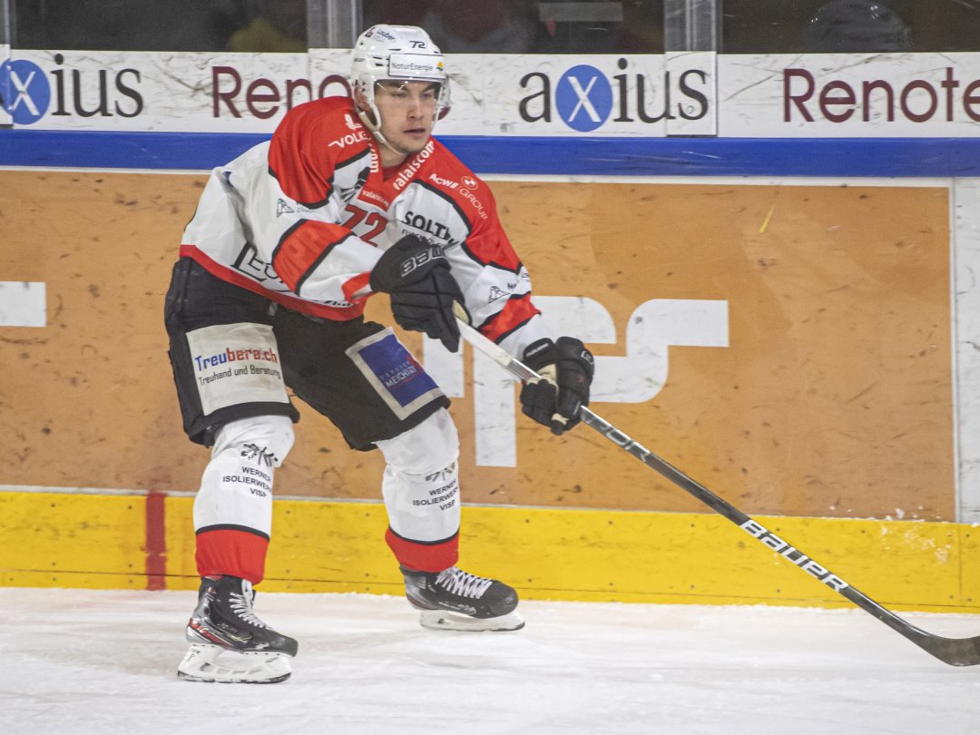 Fabian Eggenberger et le HC Viège battus sur la glace du néopromu.