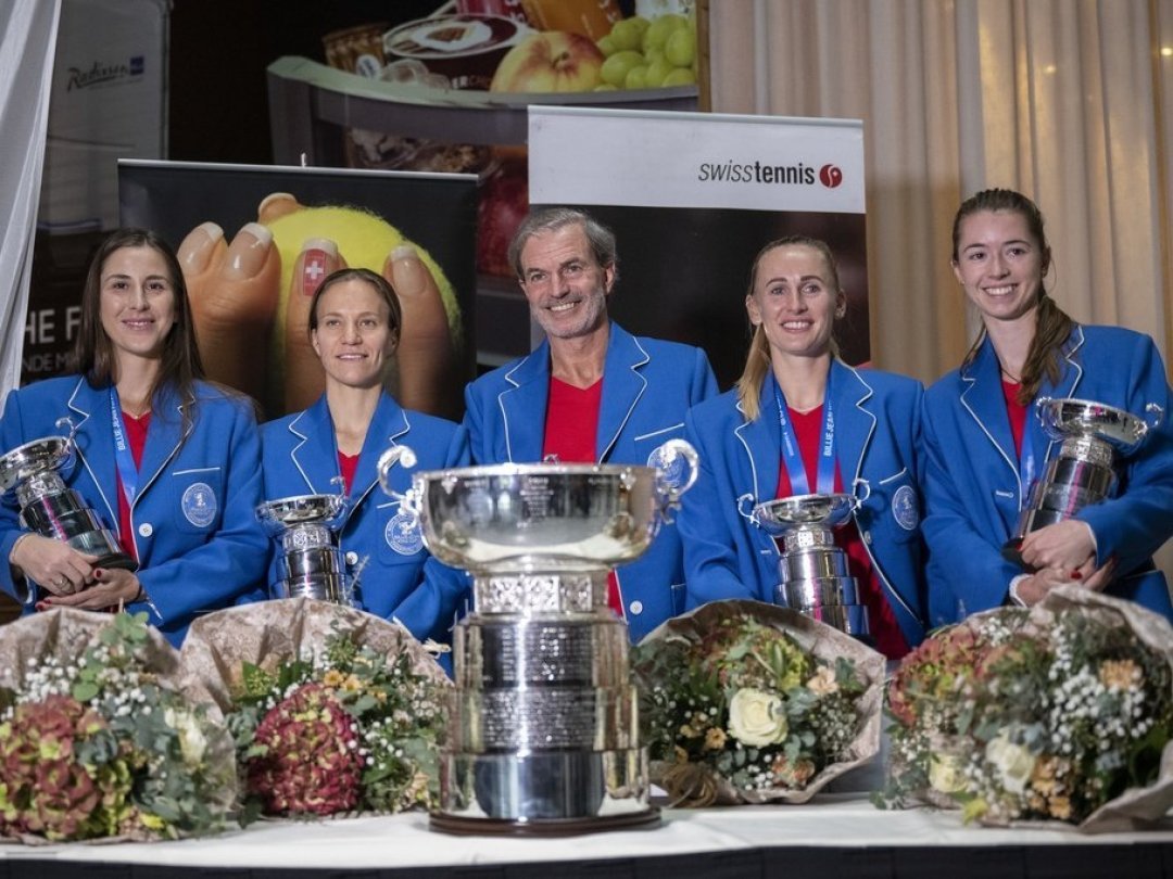 L'équipe de Suisse a remporté l'édition 2022 de la Billie Jean King Cup.