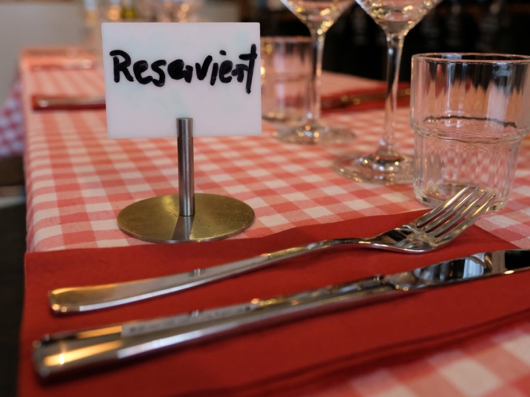 Dans certains restaurants de Suisse, la réservation peut être payante. (illustration)
