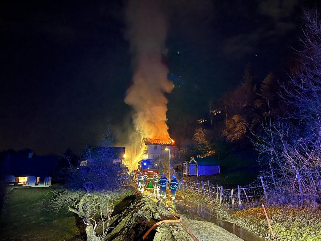 L'incendie a éclaté vers 19h10 jeudi.