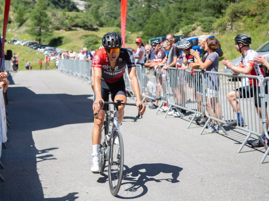 Valentin Darbellay était tout proche de monter sur le podium à Annemasse.