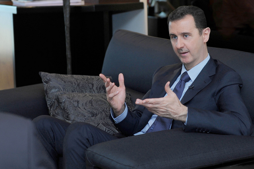 Bachar al-Assad n'exclut aucune option.