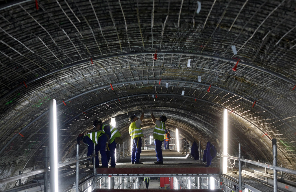 Le tunnel sous la Manche a été choisi parmi 150 autres projets. 