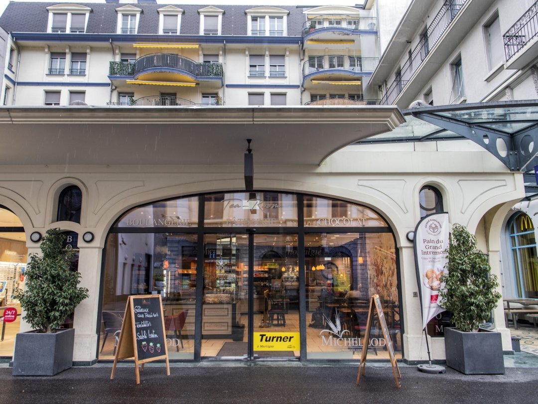 La boulangerie Michellod de l'avenue de la gare à Martigny enregistre une progression de son chiffre d'affaires, malgré la concurrence locale.