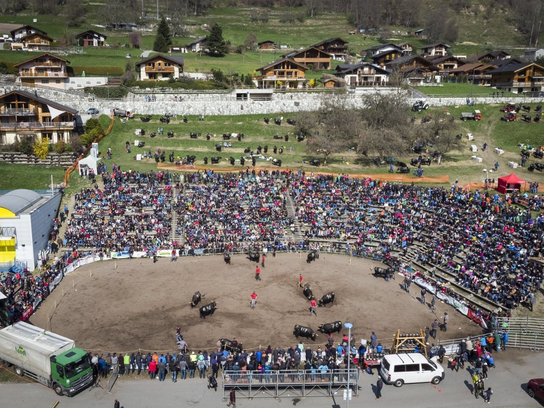 L'arène de Probé au Châble sera le théâtre d'un nouveau combat ce week-end.