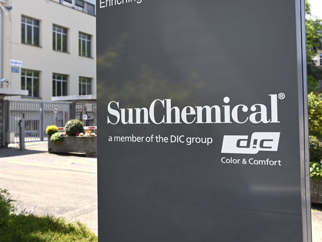 Sun Chemical va demander une mesure de RHT à l'Etat du Valais, pour cet été.