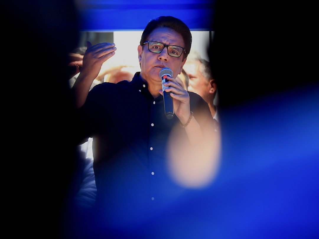 Le journaliste Fernando Villavicencio était l'un des huit candidats au premier tour de la présidentielle prévu le 20 août (archives).
