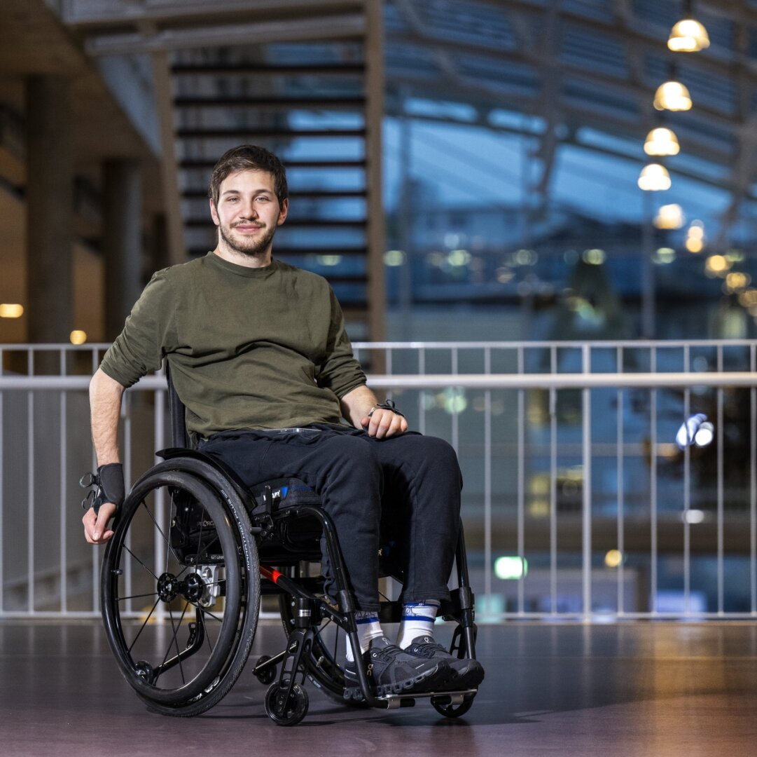Guillaume Girolamo est installé au Centre suisse des paraplégiques à Nottwil depuis juin dernier.