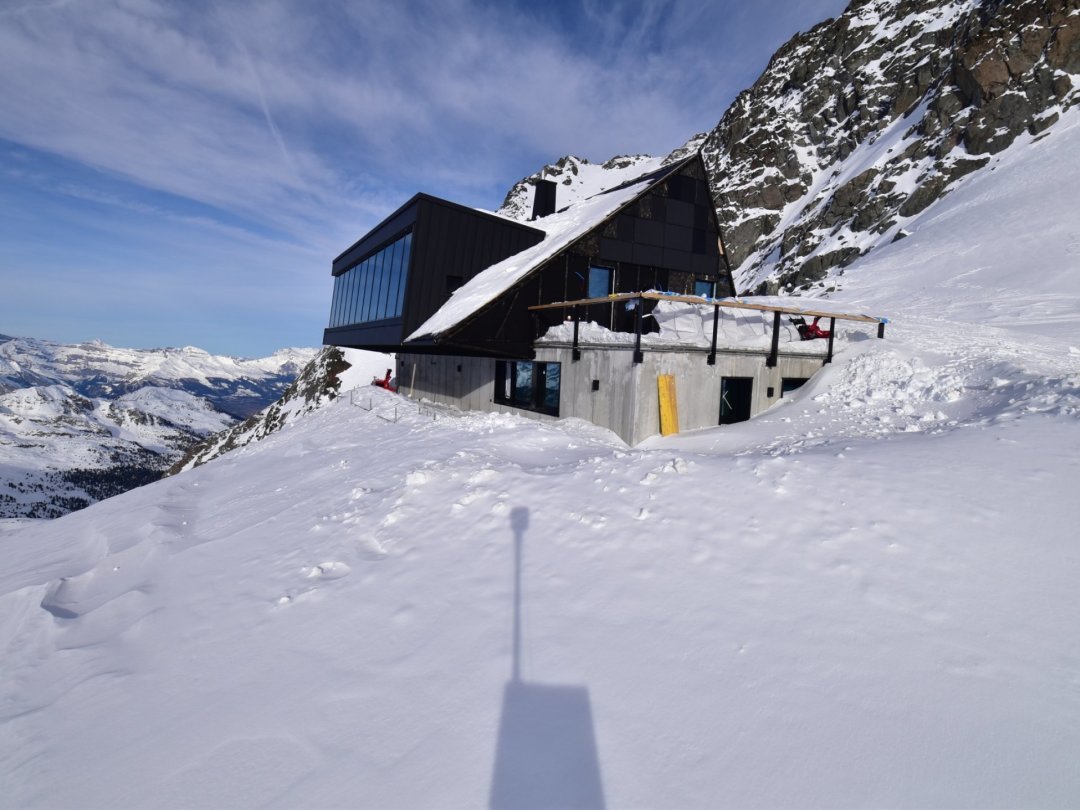 La réouverture de la cabane de Tortin est prévue pour la saison d'hiver 2024/2025.