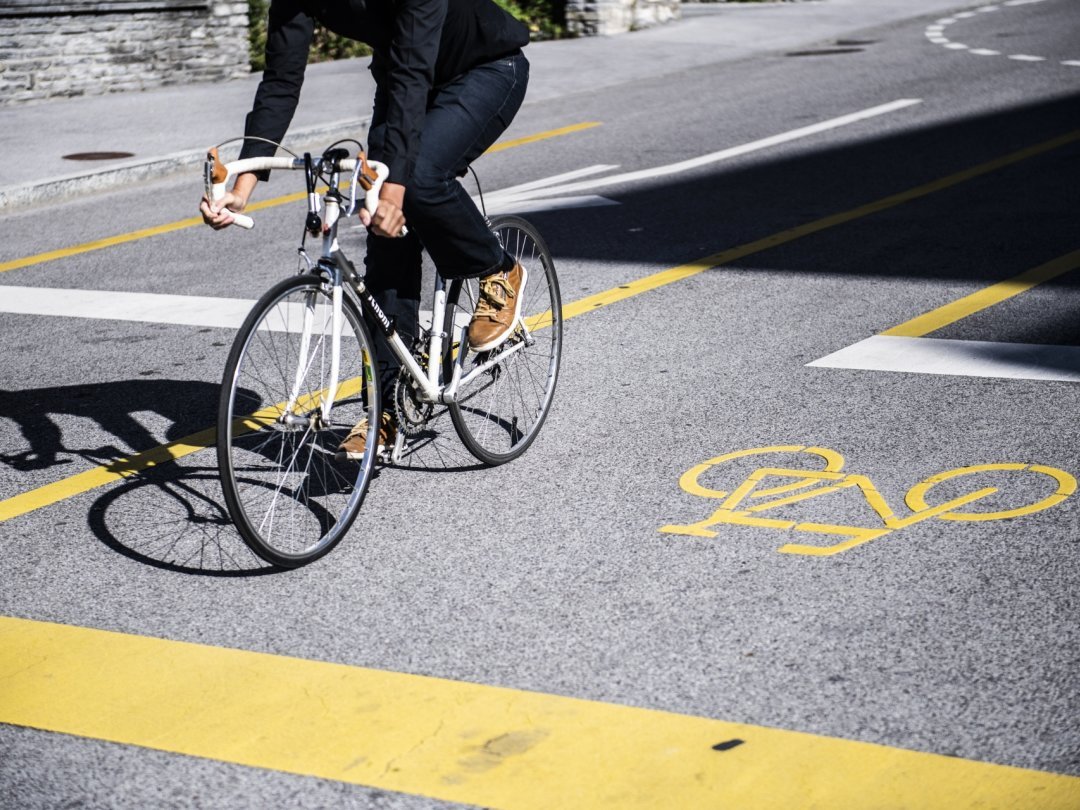 L’objectif à long terme est de passer de 5 à 15% des distances parcourues à vélo dans les trajets quotidiens.