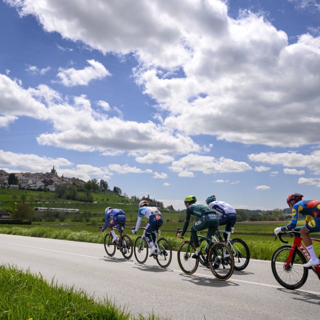 La 2e étape du Tour de Romandie a relié Fribourg et Salvan.