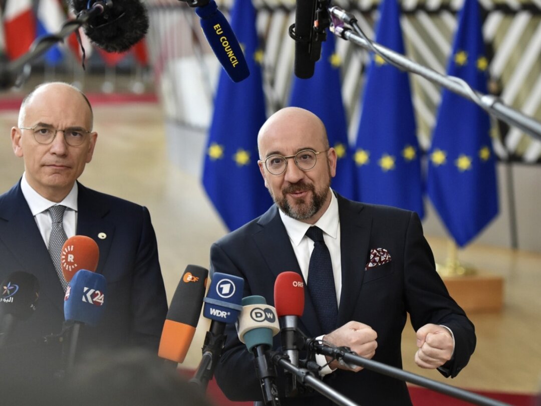 Charles Michel, président du Conseil européen, a annoncé mercredi les nouvelles sanctions imposées par l'Union européenne à l'Iran.