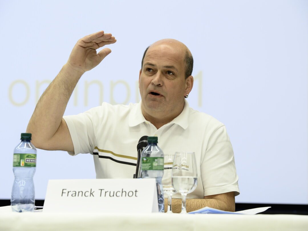 Franck Truchot, président de Trade Valais, a accepté l’invitation de la Chambre valaisanne d'agriculture pour cette table ronde. Il a en revanche décliné notre demande d'interview en marge de l'assemblée.