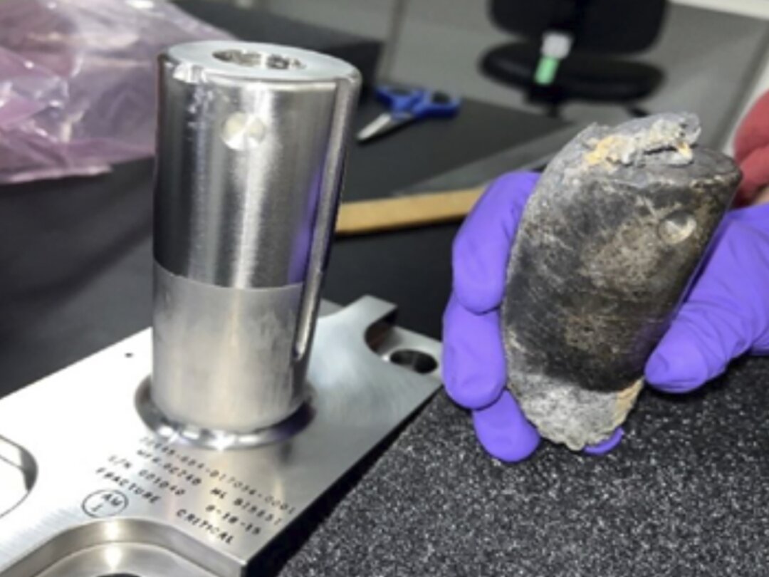 Le débris de 700 grammes environ est constitué d'un alliage de métaux nommé Inconel (archives).