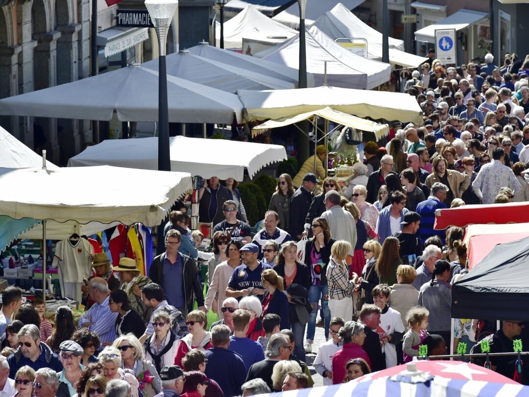 Près de 15 000 personnes sont attendues dans la vieille ville de Sion vendredi pour le grand marché de Pâques.