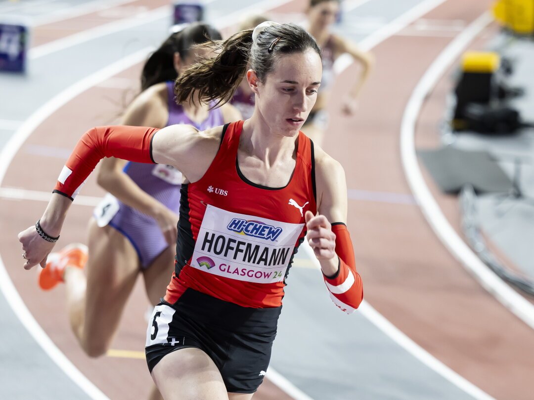 Lore Hoffmann a battu le record de Suisse du 800 mètres en salle.