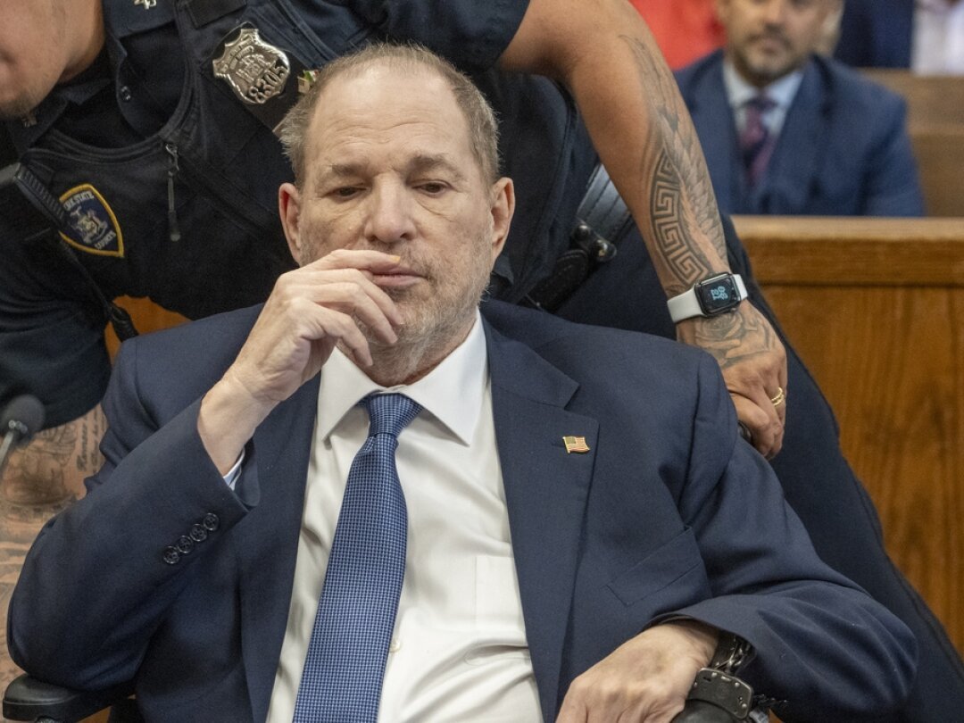 Weinstein a fait son retour au tribunal ce mercredi.