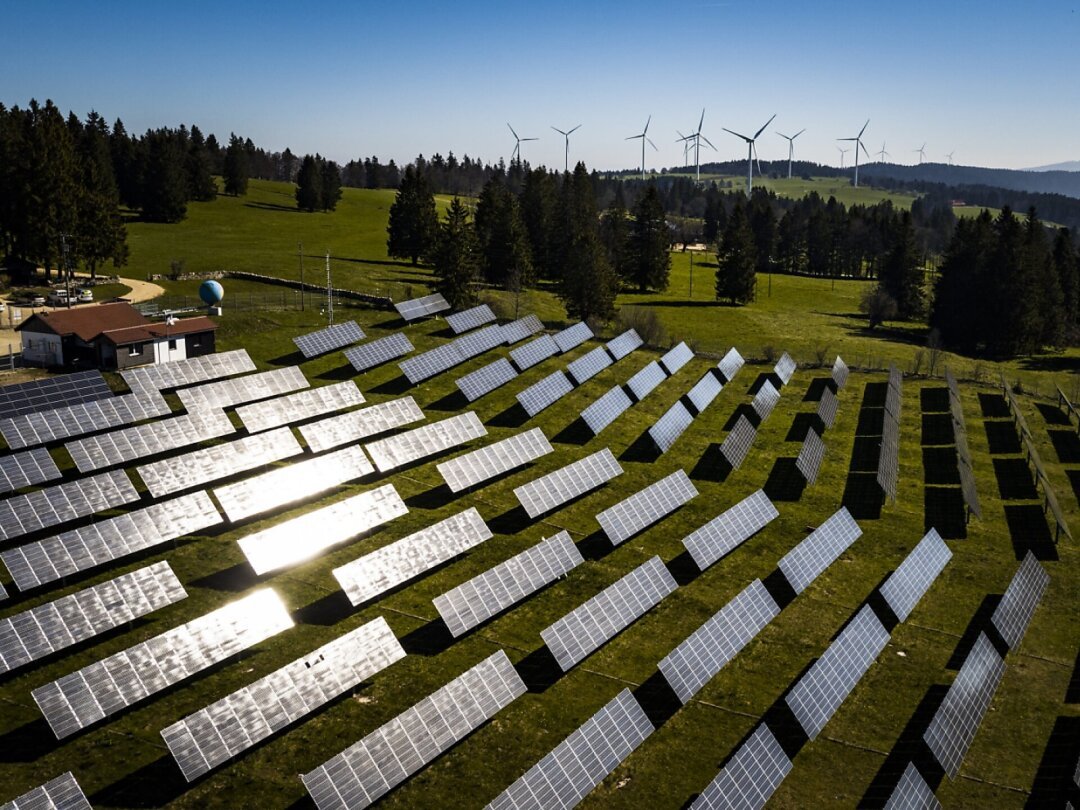 Romande Energie projette de mettre en service un nouveau parc photovoltaïque au sol (archive).