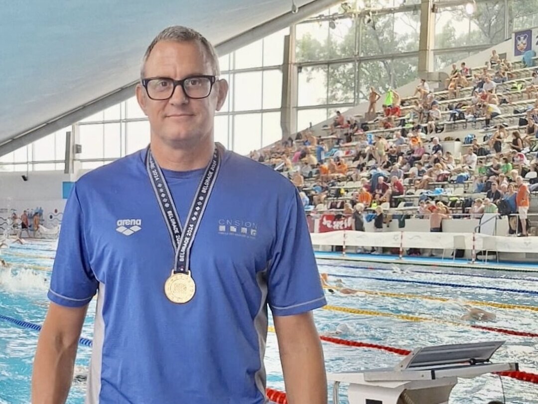 Stefan Kuster a ramené une médaille d'or de Belgrade.
