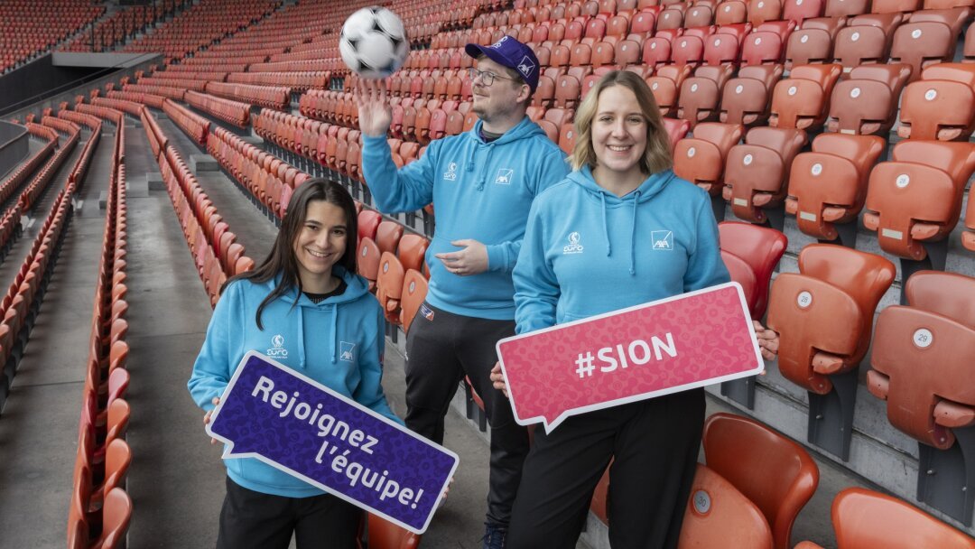 Devenez l’une des figures emblématiques de l’EURO féminin 2025 à Sion!