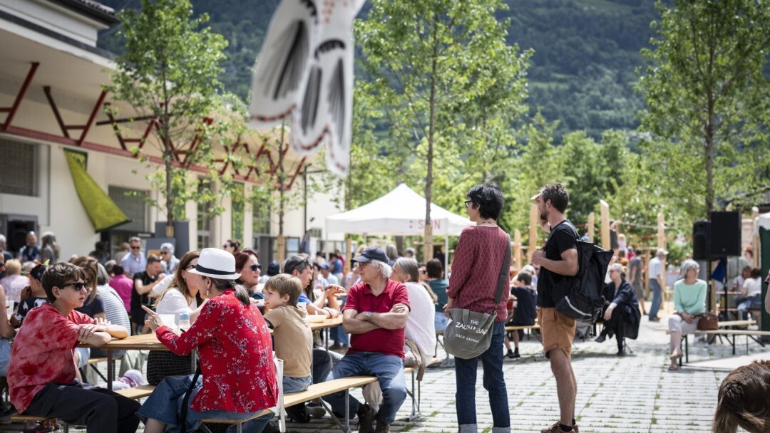 L’Archipel de Sion, paradis du recyclage, inauguré: «Venez ici au lieu de tout jeter à la benne»