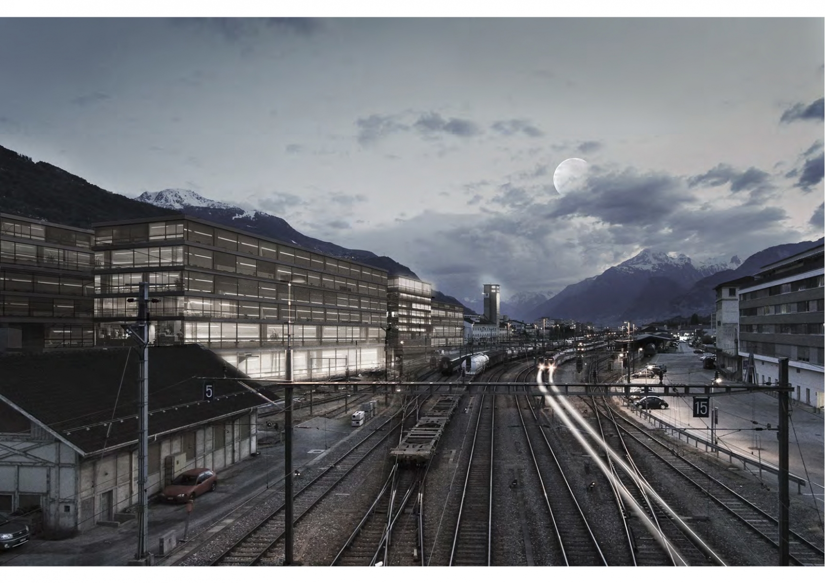 Le recours concerne le concours "Industrie 19" et n'englobe pas les actuelles transformations dans le bâtiment ValRhône (image) qui accueillera les chaires de l'EPFL dès septembre 2014.