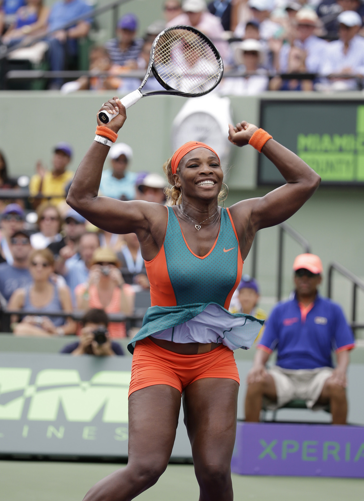 Serena Williams a remporté le tournoi de Miami pour la 7e fois de sa carrière. 