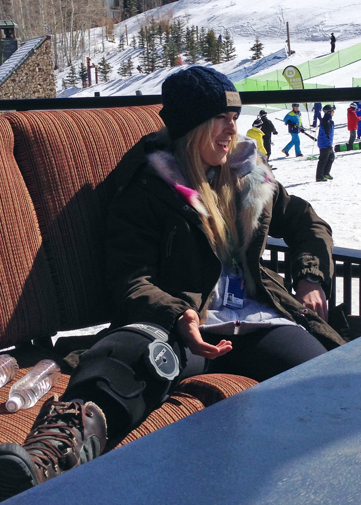 Lindsey Vonn et son genou droit ne pourront pas remonter sur des skis avant le mois d'octobre.