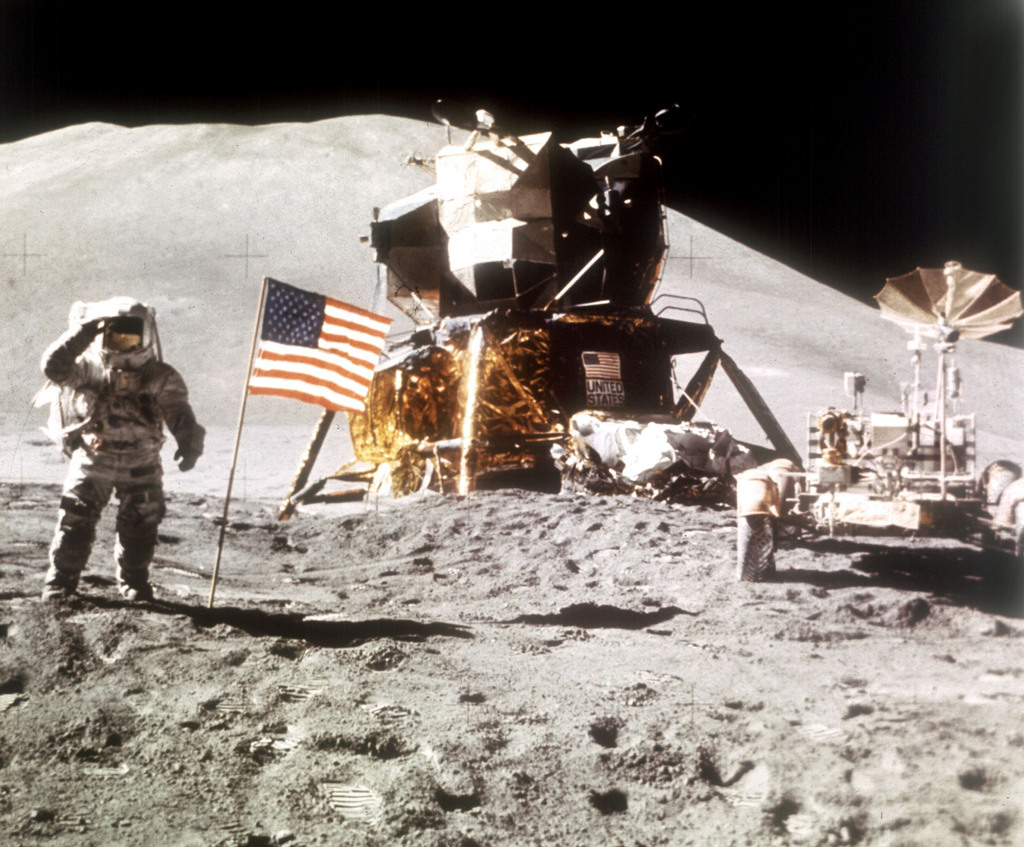 Apollo 15 a été la quatrième mission spatiale américaine à amener des hommes sur la Lune.