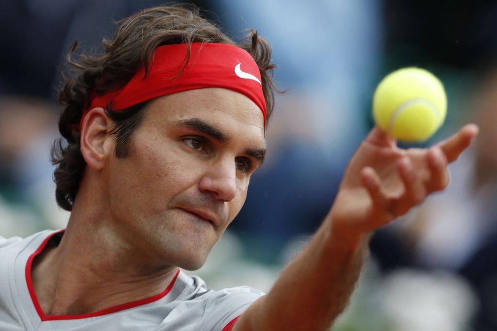 Roger Federer à Roland-Garros