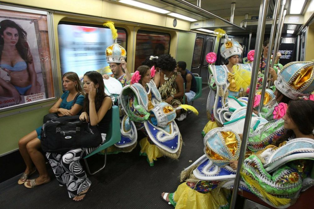 Le métro de Rio de Janeiro transporte 800'000 usagers par jour.