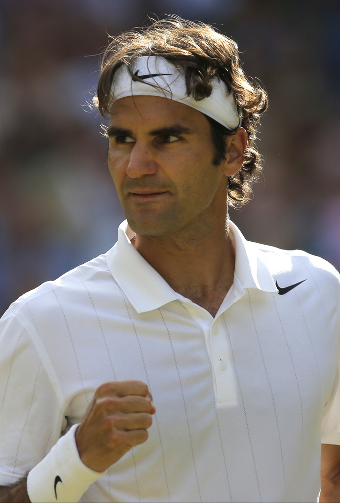Roger Federer reste déterminé. Il est prêt pour la finale de Wimbledon.